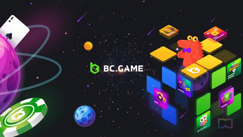 Official site concerning BC Game crypto casino site